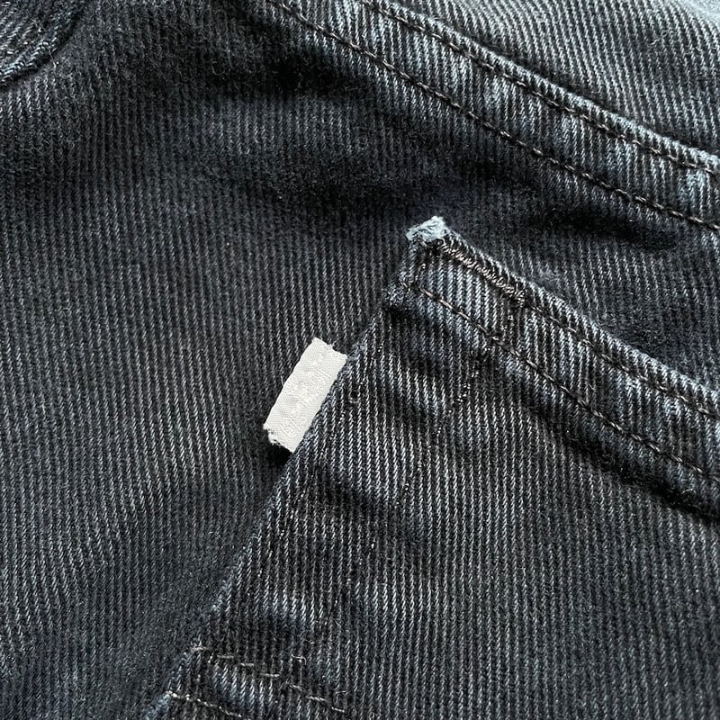 90's Levi's silver tab. “BAGGY” black denim pan