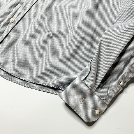 90's Yves Saint Laurant gingham check broadcloth shirt "made in Italy"