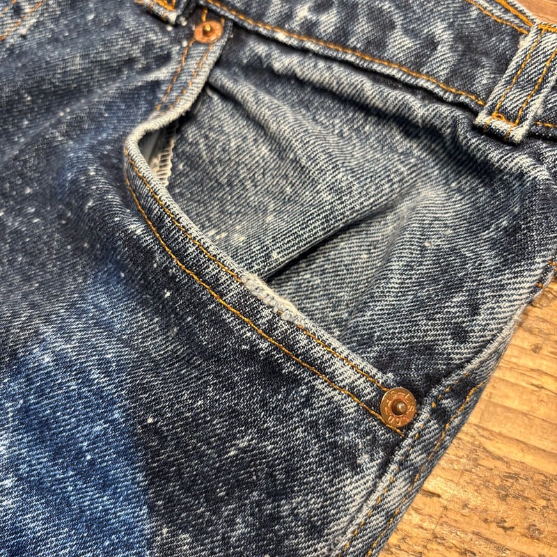 80s Levi's 550 “galactic wash” denim pants | su