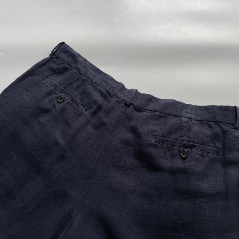 90s~ perry ellis linen wide shorts | sui & shara