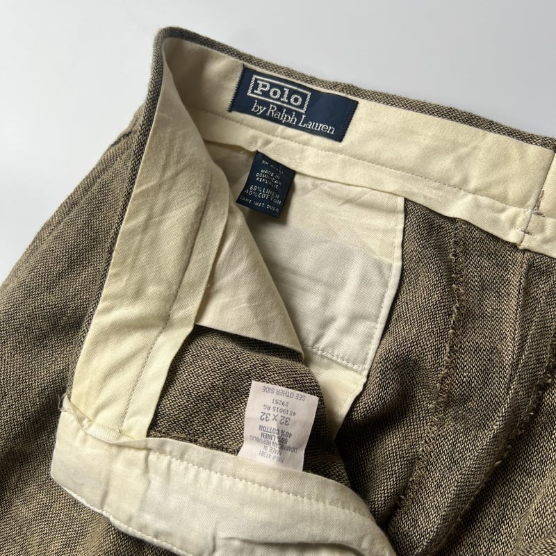 パンツ 90s Ralph Lauren Linen Silk Slacks 32/30 パンツ 90s Ralph Lauren Linen Silk Slacks 32/30 s-l400.jpg