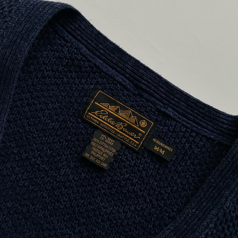 トップス 80's eddie bauer cotton knit Eddie Bauer（エディーバウアー）の「80s Eddie Bauer