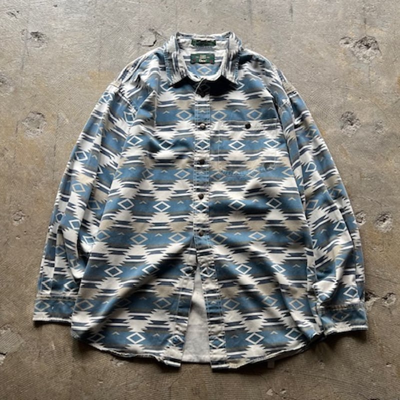 トップス 90's ORVIS cotton S/S print shirt M 90's ORVIS cotton S/S print shirt M - メルカリ