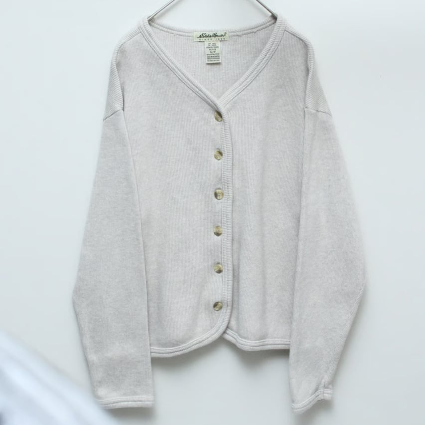 90s Eddie bauer cotton knit cardigan | sui & shara