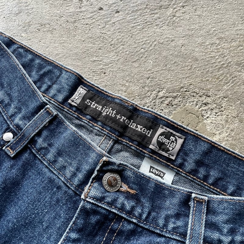 00s Levi's silver tab “straight +relaxed”denim 00s Levi's silver tab “straight +relaxed”denim