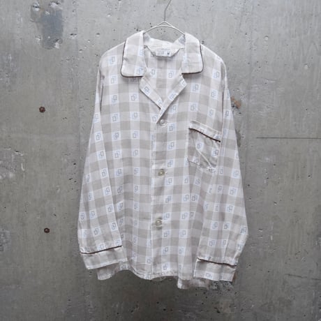 60’s~ TOWN CRAFT sleeping shirt