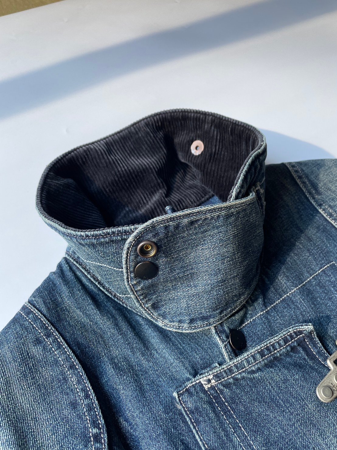 Ralph Lauren fireman sampling denim jacket | su...