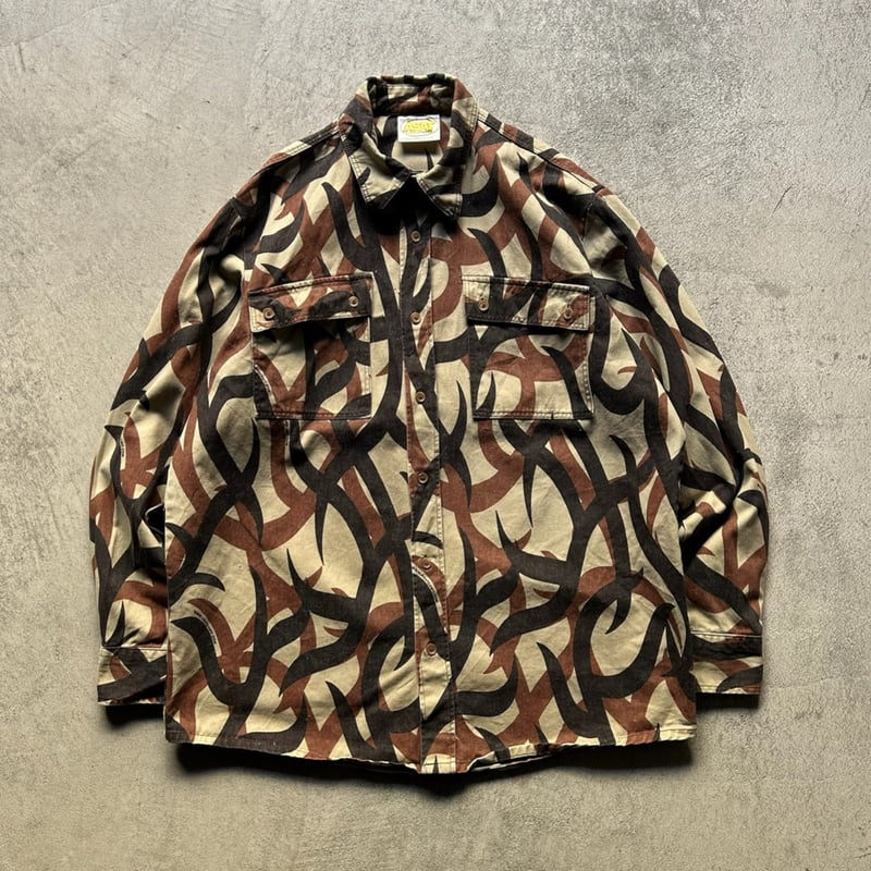 00s Asat tribal camouflage shirt | sui & shara