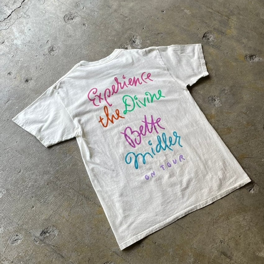 Bette Midler 2015年ツアーLocal Crew Tシャツ Bette Midler 2015年ツアーLocal Crew Tシャツ Bette Midler