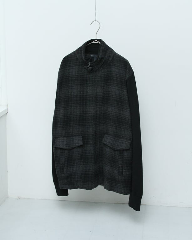 00s Banana republic swiching design wool jacket｜バナナリパブリック