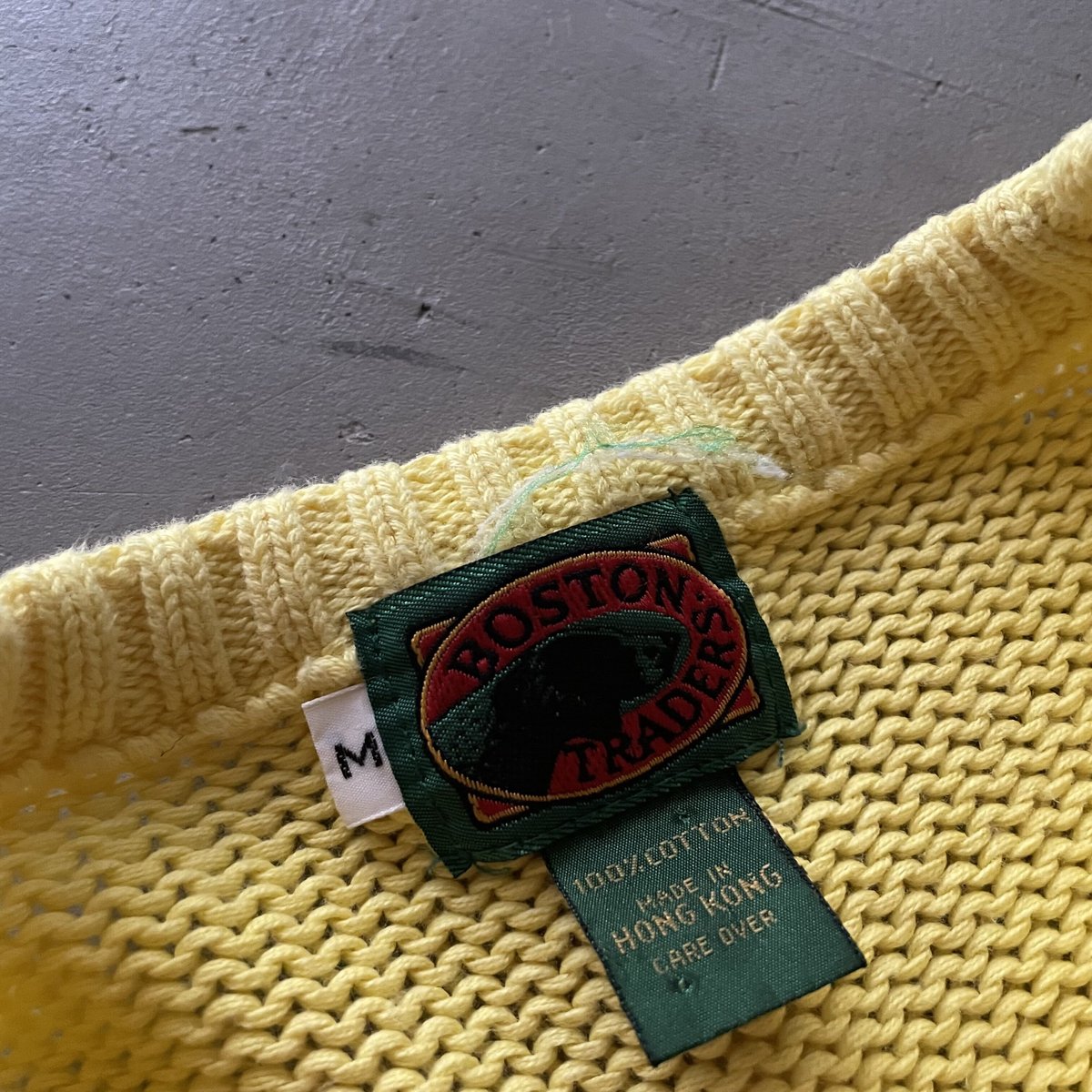 1549 ★美品★ BOSTON TRADERS ニットベスト 80's ウール 古着 80's BOSTON TRADERS ウールニットベスト | Flamingo