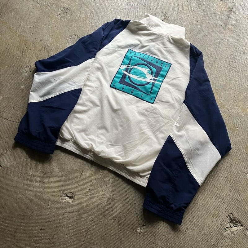 90s “nike challenge court” full zip jacket | su 90s “nike challenge court” full zip jacket | su