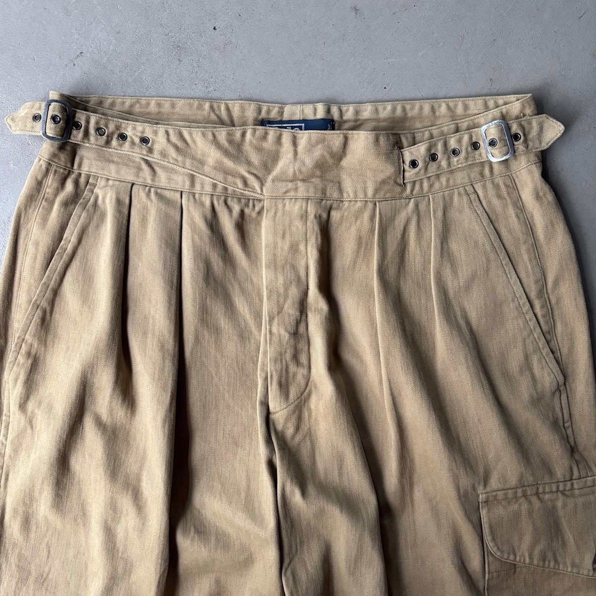 80s Ralph Lauren TALONジップ Gurkha Pants 90s Ralph lauren gurkha pants “made in ITALY” |