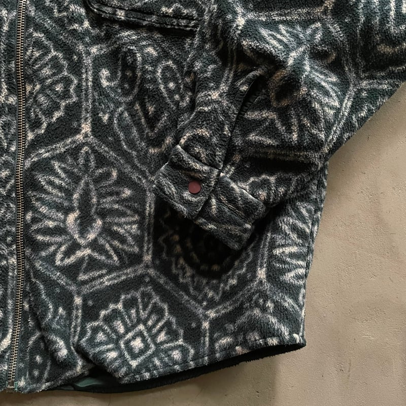 90s Patagonia synchilla over shirt ″Nepal hexag