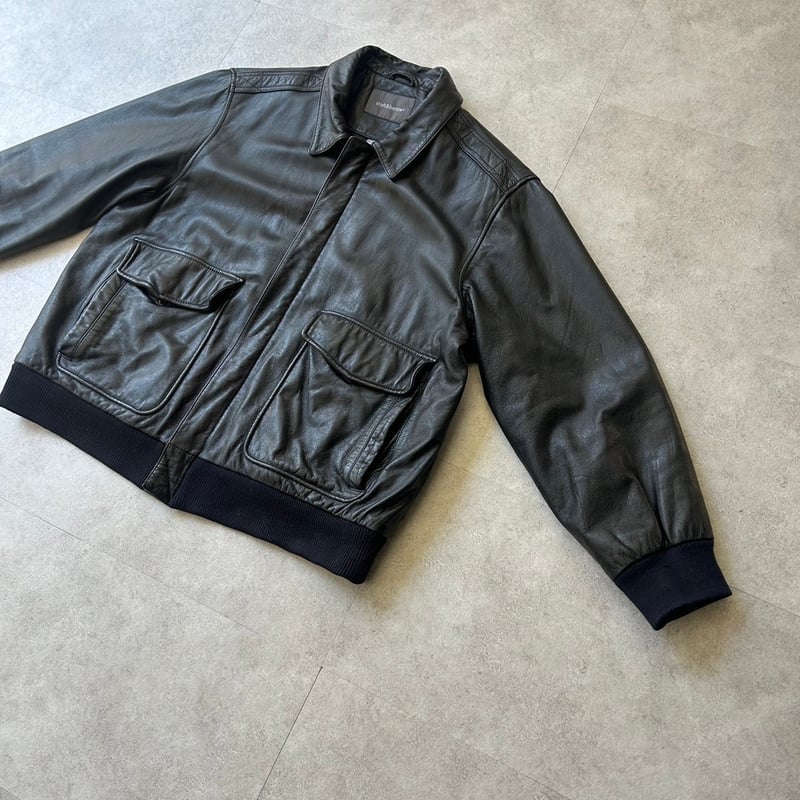 A-2 type leather flight jacket | sui & shara