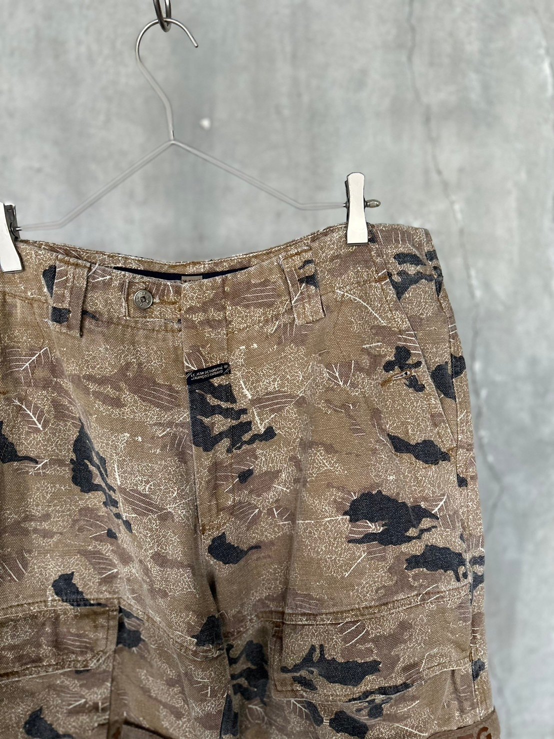 90s Marithe Francois Girbaud camouflage shuttle