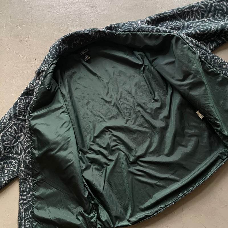 90s Patagonia synchilla over shirt ″Nepal hexag