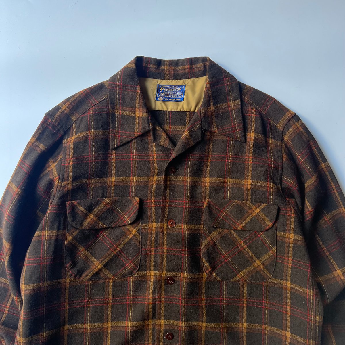 70s Pendleton plaid board shirt | sui & shara