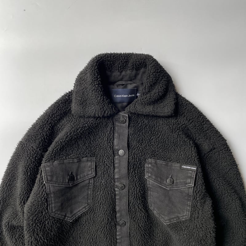 Calvin Klein Jeans switching design boa jacket