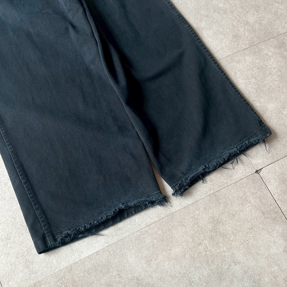 SOLO SEMORE wide denim pants | sui & shara