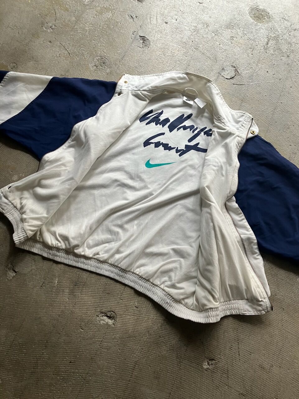 90s “nike challenge court” full zip jacket | su 90s “nike challenge court” full zip jacket | su
