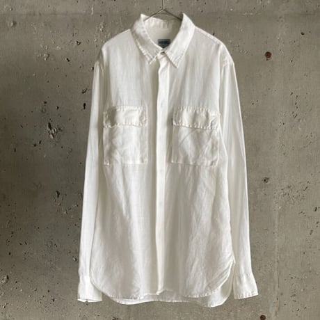 90’s “KENZO” L/S  linen shirt