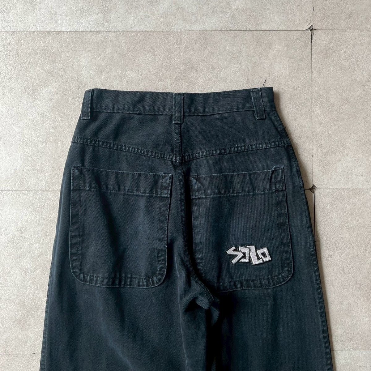 お値下げ中！ 90s SOLO SEMORE デニムパンツ 36サイズ デッドストック 90s SOLO SEMORE バギー デニム パンツ W36