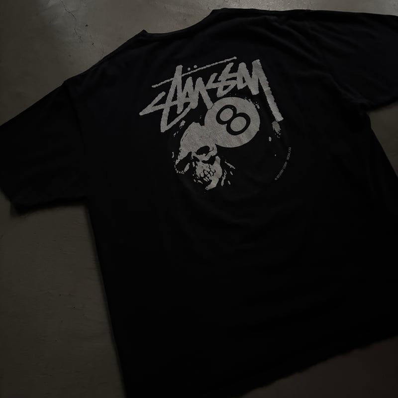 Stussy 8 Ball×Skull print tee | sui & shara