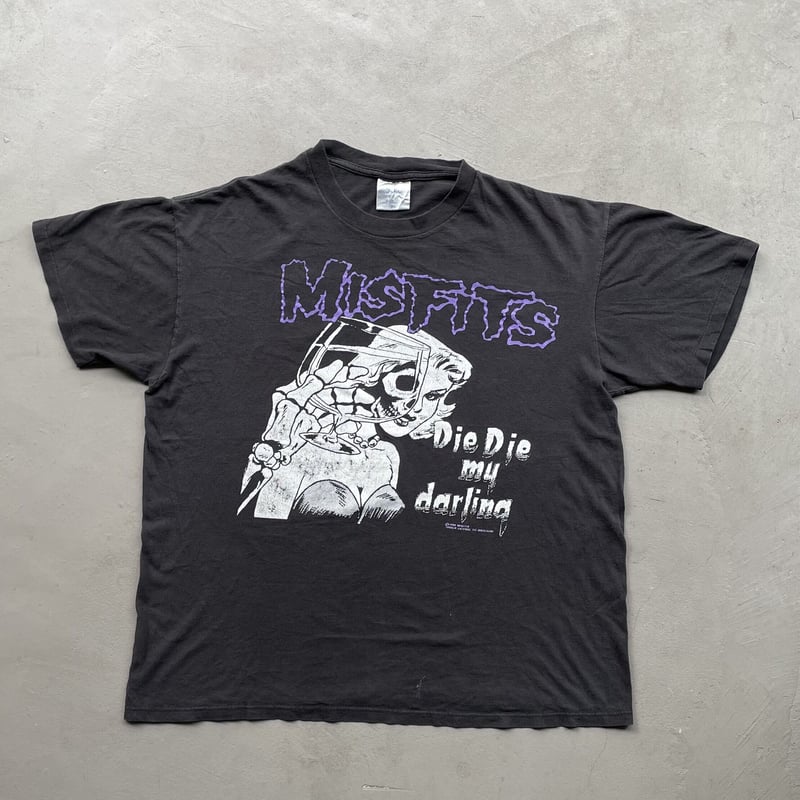 90s The Misfits“Die Die my darling”music tee | 90s The Misfits“Die Die my darling”music tee |