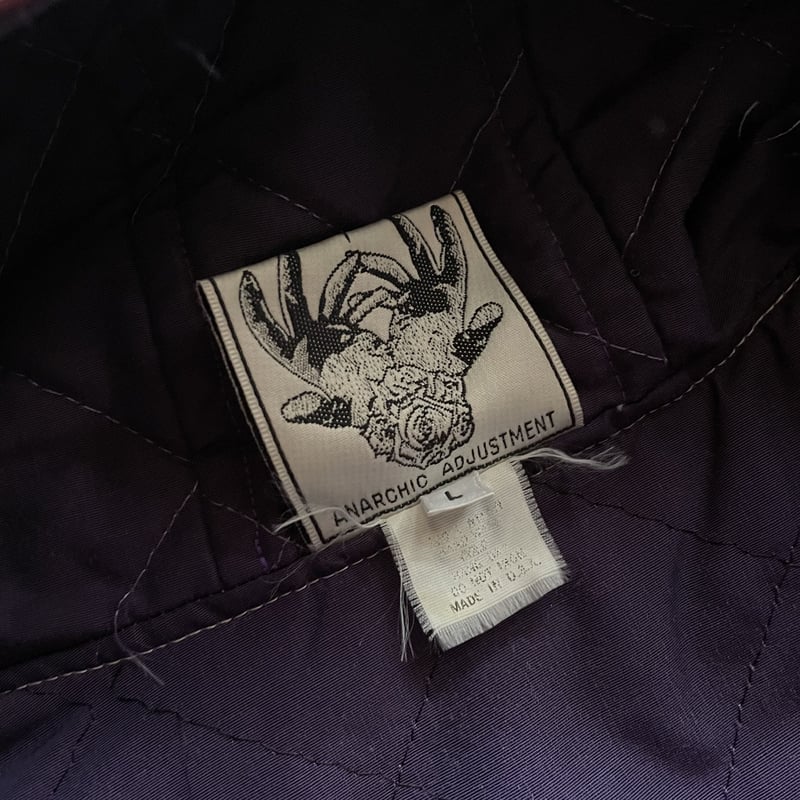 90s Anarchic adjustment nylon jacket | sui & shara 90s Anarchic adjustment nylon jacket | sui & shara