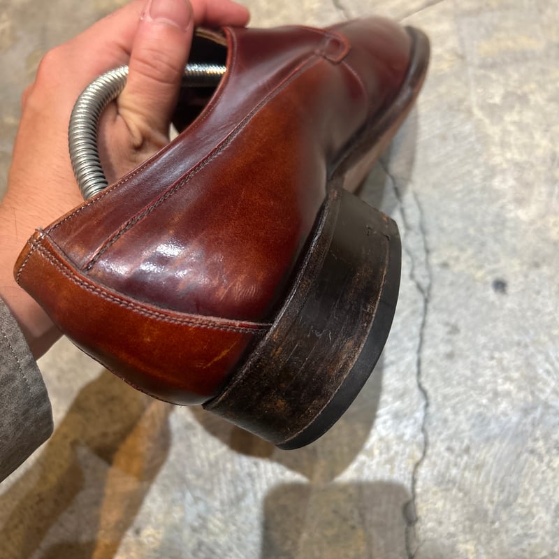 90's Johnston & Murphy single monk strap shoes