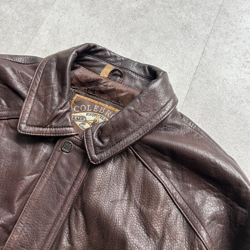 90s~ Colebrook A-2 type leather jacket | sui & 90s~ Colebrook A-2 type leather jacket | sui &