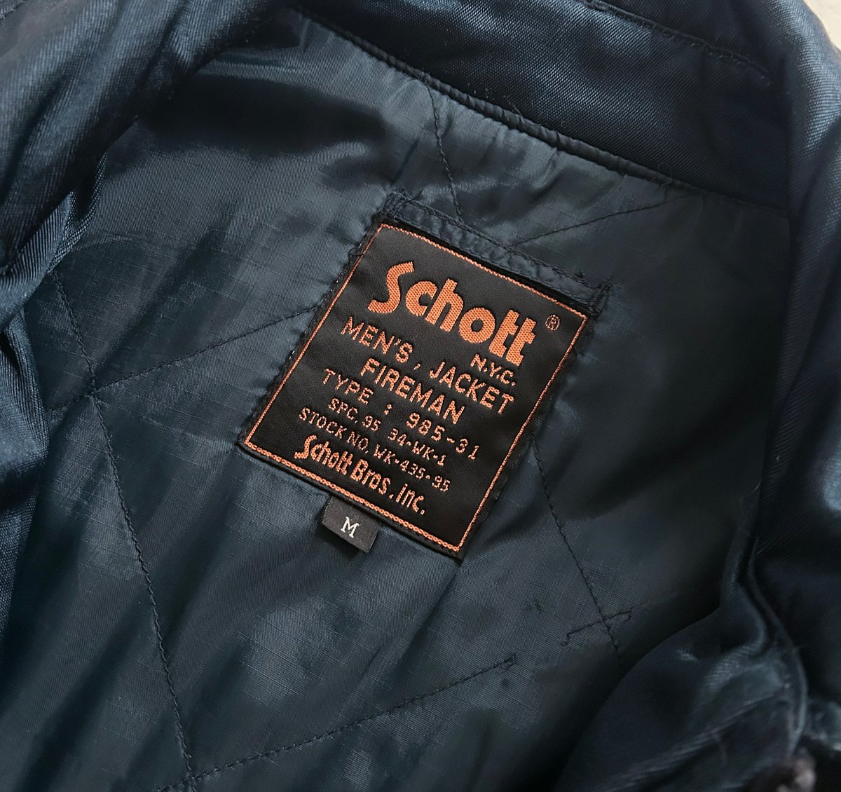 90s Schott fireman type jacket | sui & shara