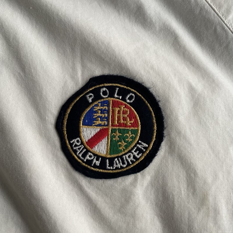 90s Ralph Lauren ''cookie patch'' 2tone design