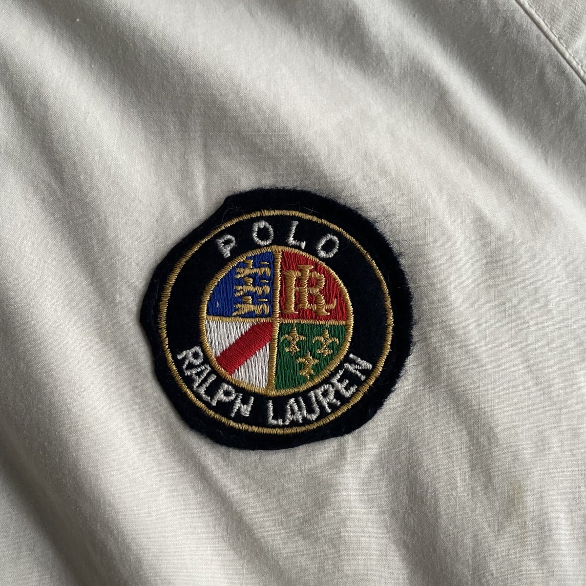 90s Ralph Lauren ''cookie patch'' 2tone design 90s Ralph Lauren ''cookie patch'' 2tone design