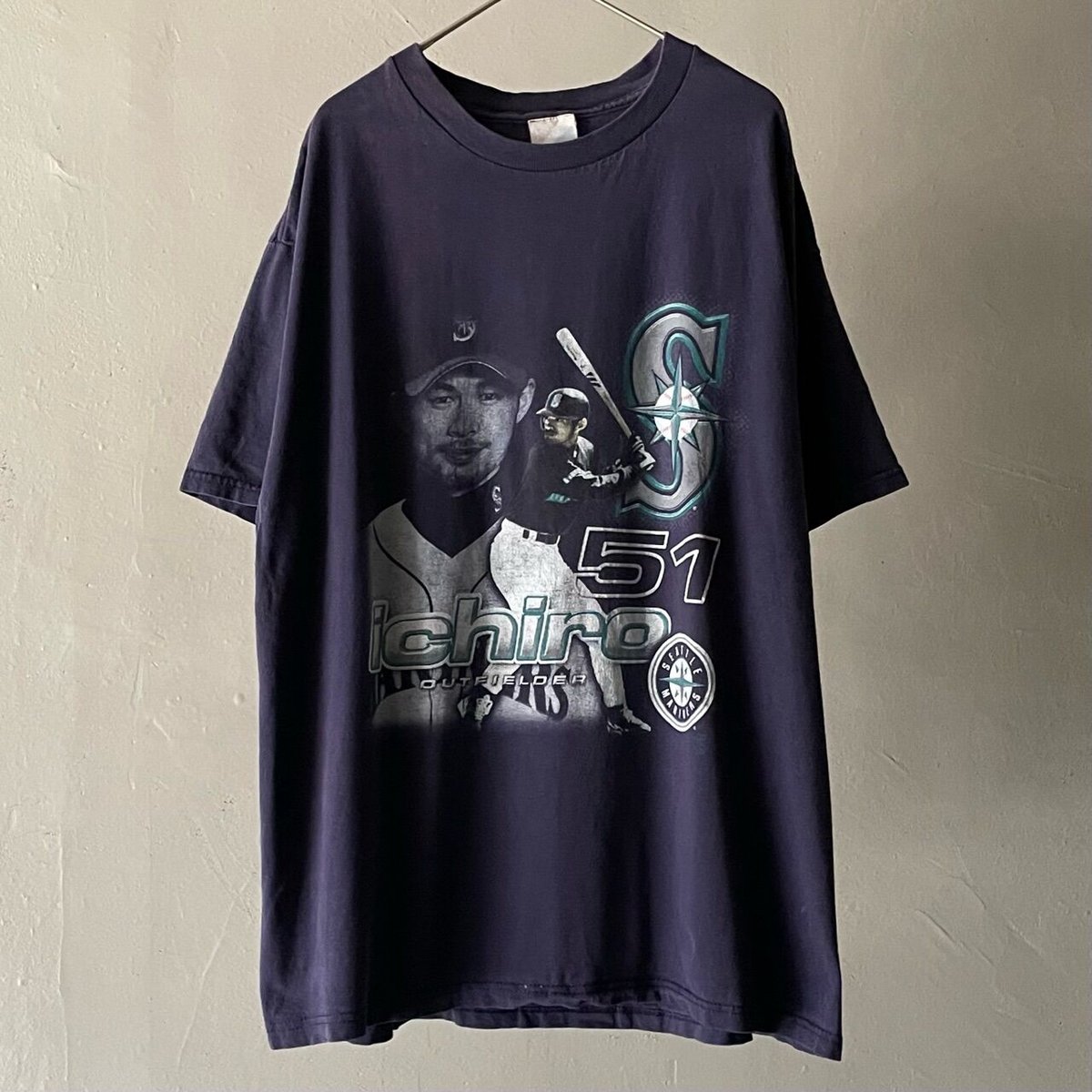 シアトル・マリナーズ Tシャツ 2001 (未使用品) Amazon | [bimpe] Ichiro イチロー シアトル マリナーズ Tシャツ