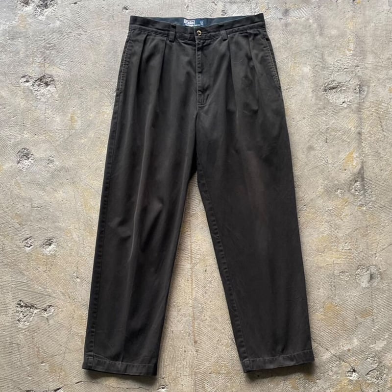 90's Ralph lauren ″Andrew pant″ 2tuck chino pa 90's Ralph lauren ″Andrew pant″ 2tuck chino pa