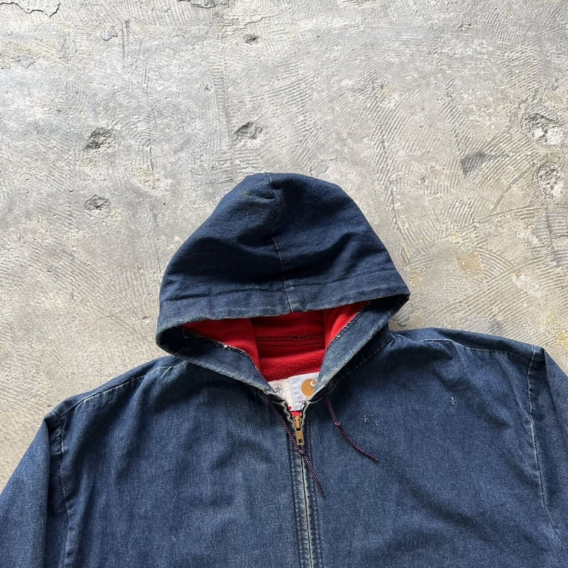 80s Carhartt denim active jacket | sui & shara 80s Carhartt denim active jacket | sui & shara