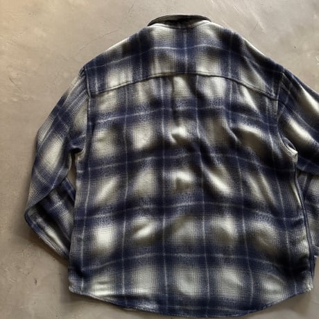 90s Structure ombre acrylic shirt