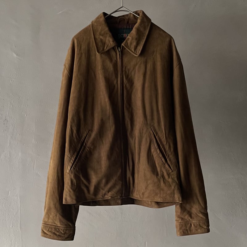 90s J.crew nubuck leather jacket | sui & shara 90s J.crew nubuck leather jacket | sui & shara