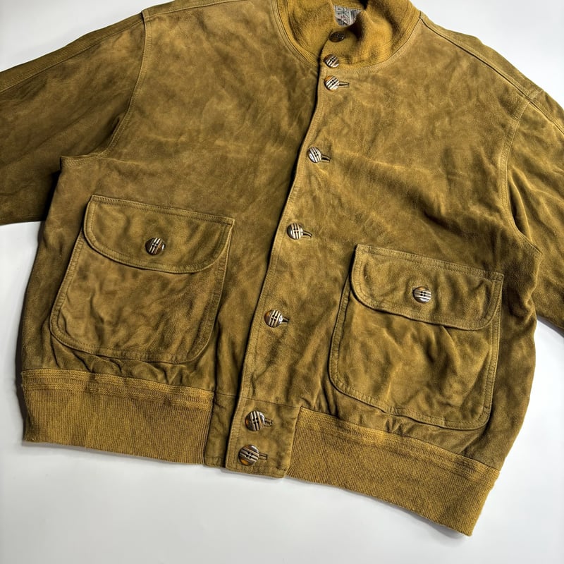90's A-1 type suède leather valstar jacket | s