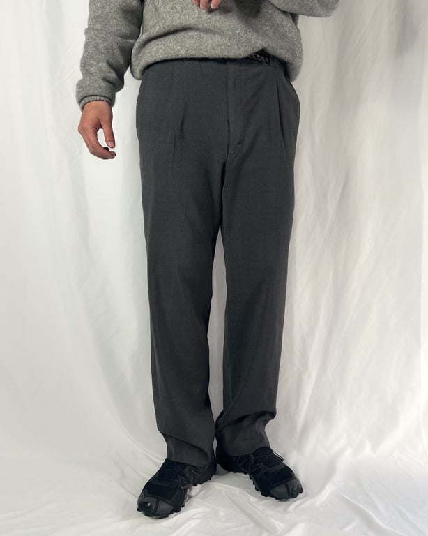 Burberry wool slacks｜バーバリー