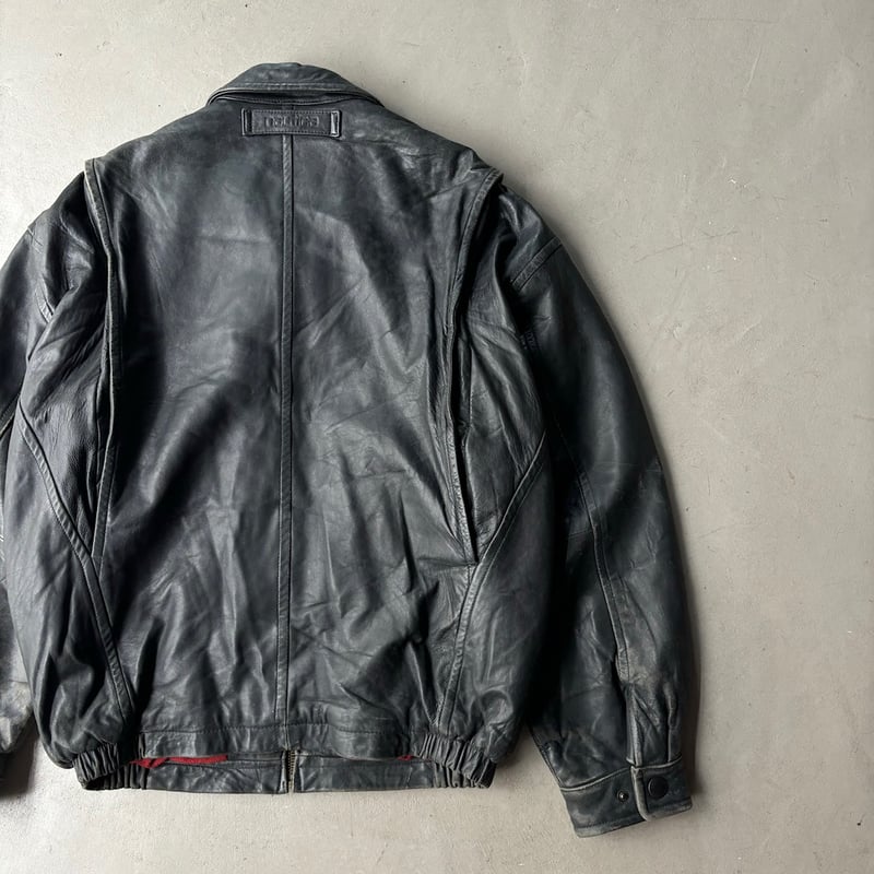 90s Nautica leather jacket | sui & shara
