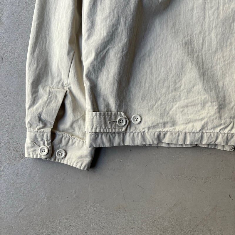 ジャケット・アウター 90s BANANA REPUBLIC nylon jacket 90s BANANA REPUBLIC Nylon Cotton Safari Jacket カーキ S
