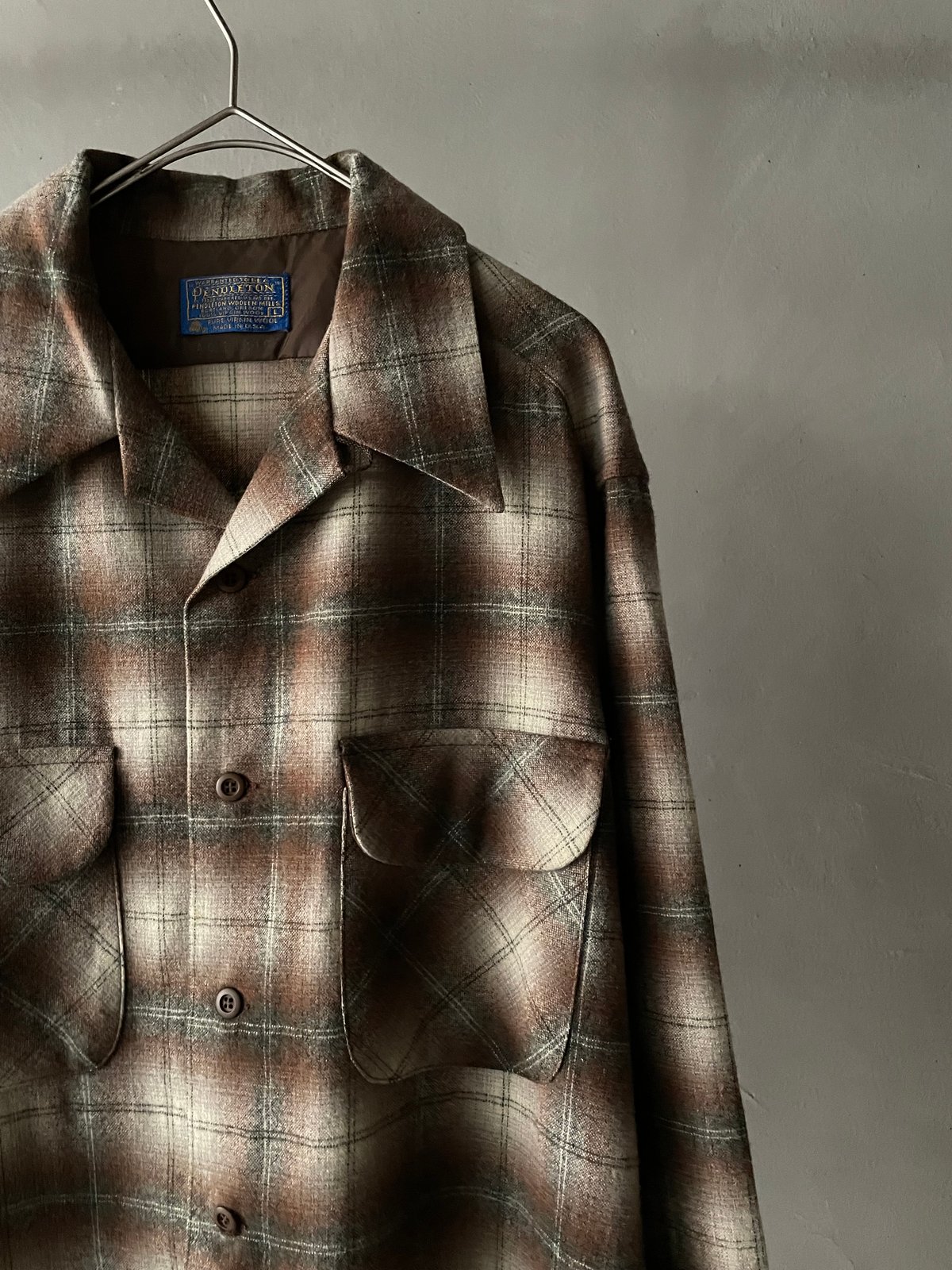 70s〜 Pendleton ombre board shirt | sui & shara