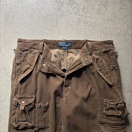 90s Ralph lauren corduroy mulch pocket cargo pants