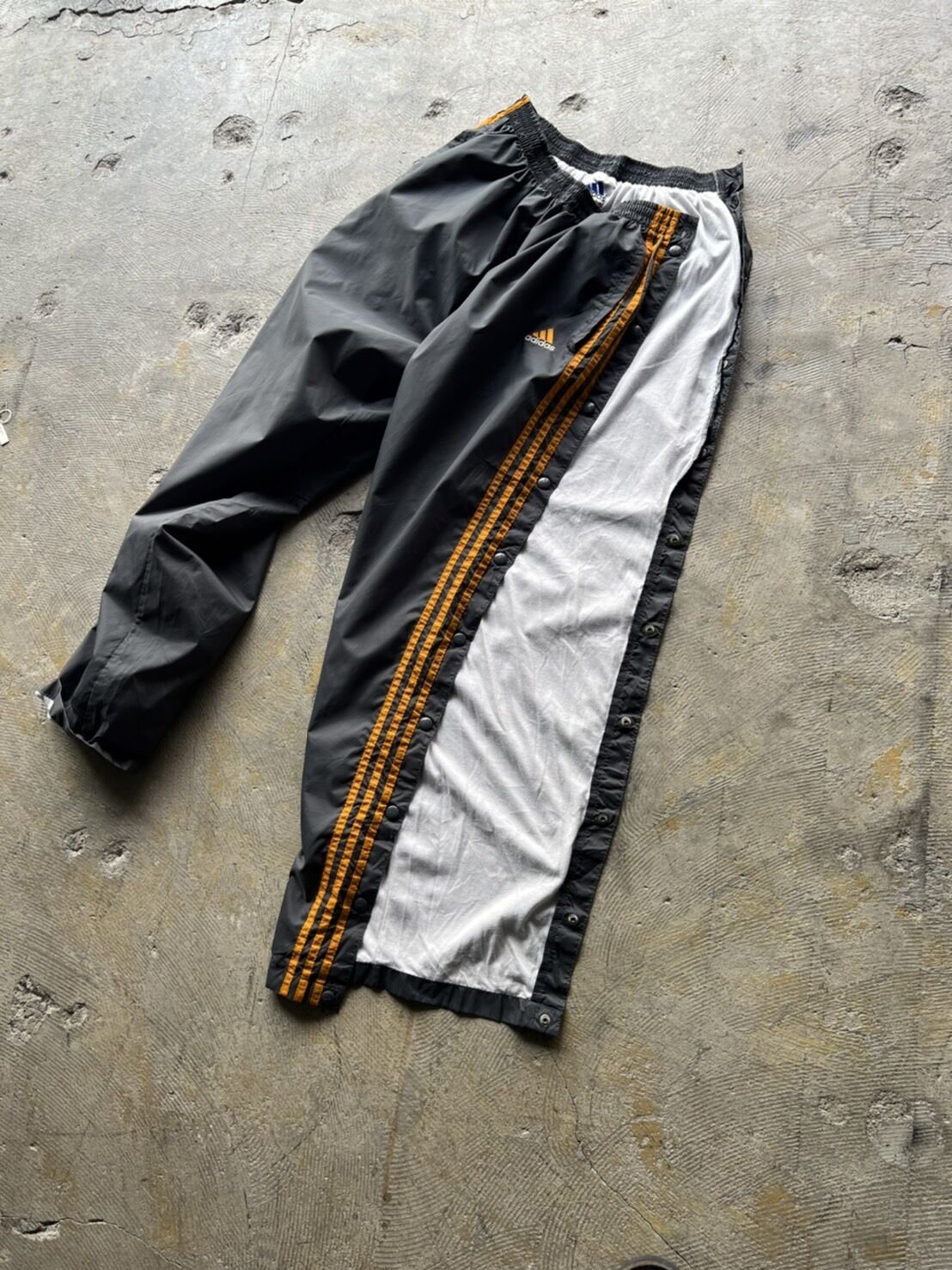 90s adidas snap design nylon pants | sui & shara