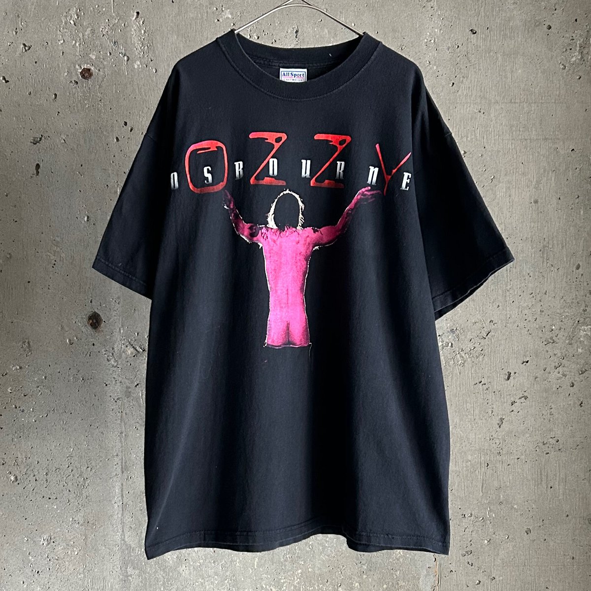ozzy osbourne 90s 激レア 総柄 バンドTシャツ 【公式通販】