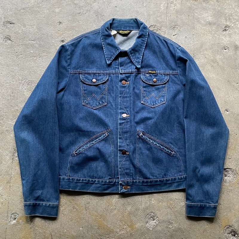 Wrangler 80s デニムジャケット size40 136MJ 70s 80s 70年代 80年代 Gジャン ラングラー Wrangler