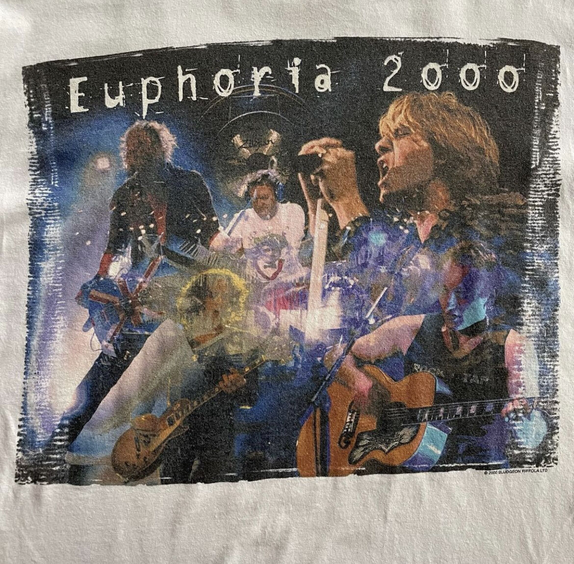 Def Leppard EUPHORIA 1999 Tシャツ Lサイズ Def Leppard EUPHORIA 1999 Tシャツ Lサイズ Vintage Tultex Def